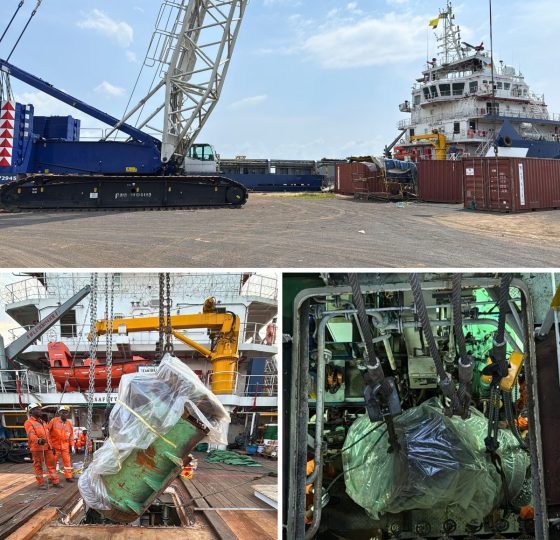 Navitrans has Completed a Lifting Operation in Cameroon